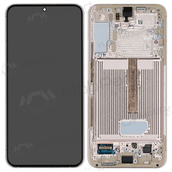 Samsung Galaxy S22+ Display (Weiß / Hellblau) (mit Rahmen) (original) Samsung Galaxy S22+ Display (Weiß / Hellblau) (mit Rahmen) (original)