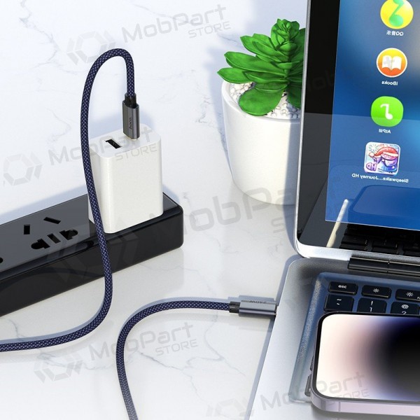 USB-C kabel Hoco U134 USB-C zu USB-C 1.8 m 240 W schwarz