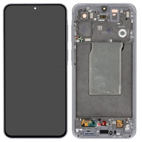 Samsung Galaxy A57 5G display (grau) (mit rahmen) (Premium)