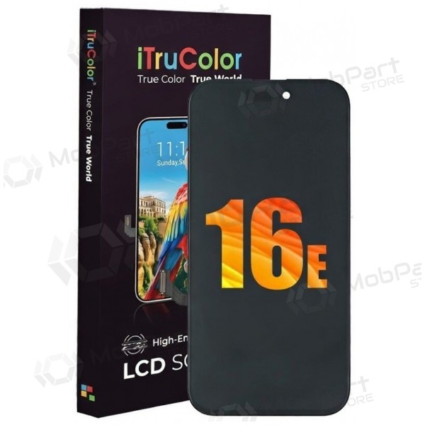 Ekranas für iPhone 16e su lietimui jautriu stikliuku INCELL (Removable IC)