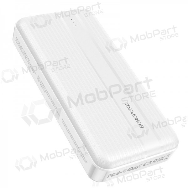 externe Batterie Power Bank Borofone BJ9A Type-C PD+Quick Charge 3.0 (3A) 20000mAh Weiß externe Batterie Power Bank Borofone BJ9A Type-C PD+Quick Charge 3.0 (3A) 20000mAh Weiß