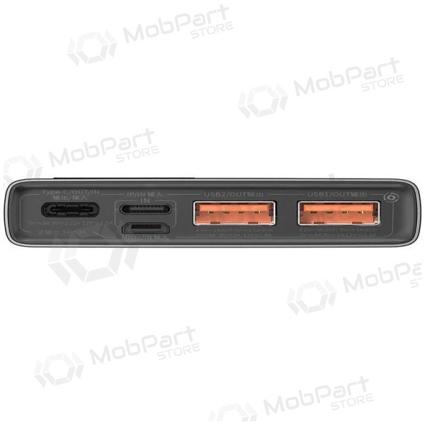 externe Batterie Power Bank Baseus Adaman 22.5W 10000mAh Schwarz PPAD070001 externe Batterie Power Bank Baseus Adaman 22.5W 10000mAh Schwarz PPAD070001