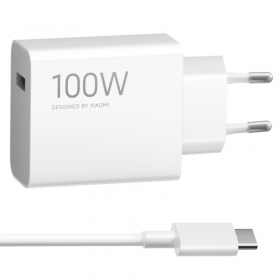 Telefonladegerät Xiaomi Charging Combo BHR095VEU 100 W USB-A mit USB-C Kabel weiß