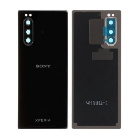 Sony J9210 Xperia 5 Rückseite Akkudeckel (Schwarz) (gebraucht grade C, original)