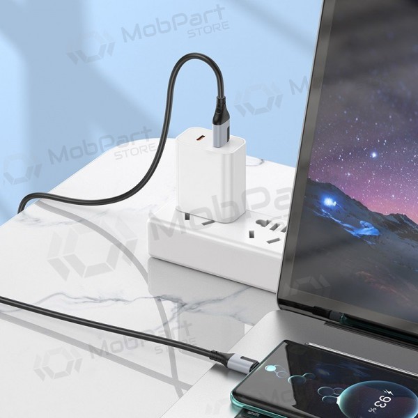 USB-C-Kabel Borofone BX101 USB-A auf USB-C 1 m weiß