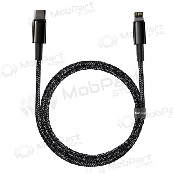 Lightning-kabel Baseus Tungsten CATLWJ-01 USB-C zu Lightning 1 m PD 20 W schwarz