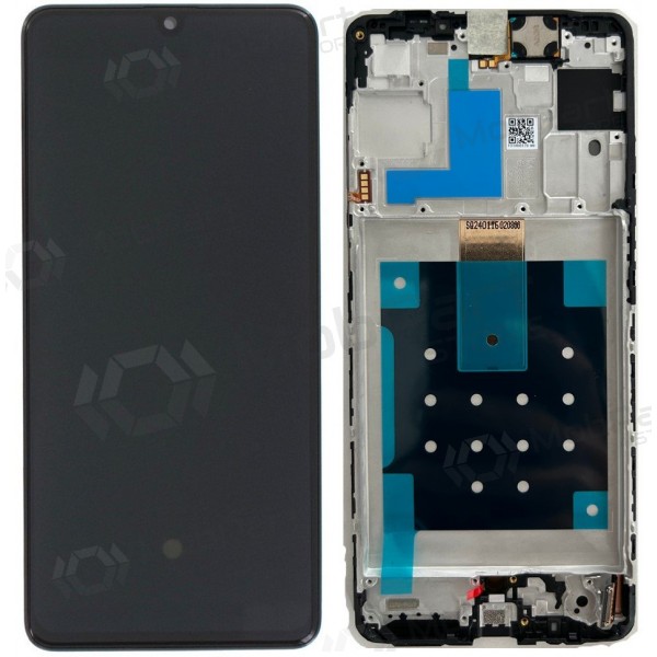Samsung Galaxy M55 bildschirm (schwarz) (mit rahmen) (OLED)
