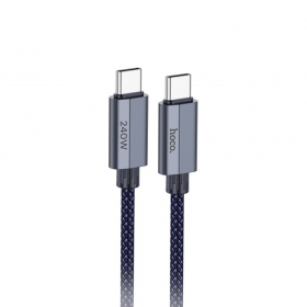 USB-C kabel Hoco U134 USB-C zu USB-C 1.8 m 240 W schwarz
