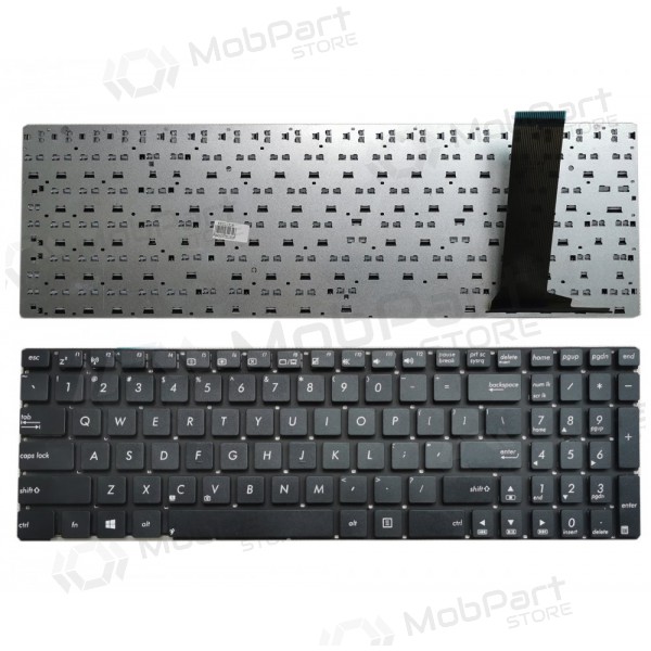 ASUS N56, N76, R500v, S500, U550 (US) Tastatur ASUS N56, N76, R500v, S500, U550 (US) Tastatur