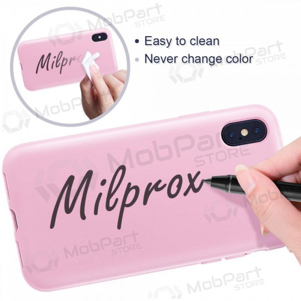 Apple iPhone 11 hülle - Liquid Silicone - 1,5 mm (rosa)