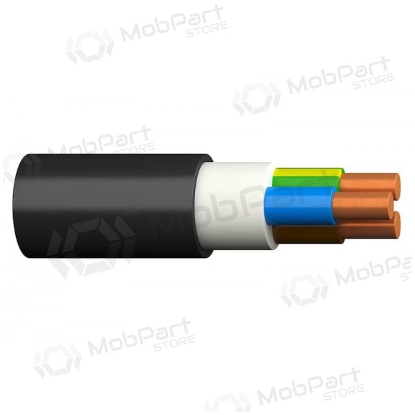 Energiekabel - Prysmian Group XPK-HF C Pro 5x6 mm² Kupfer XLPE CPR Cca 0.6/1 kV Massivleiter