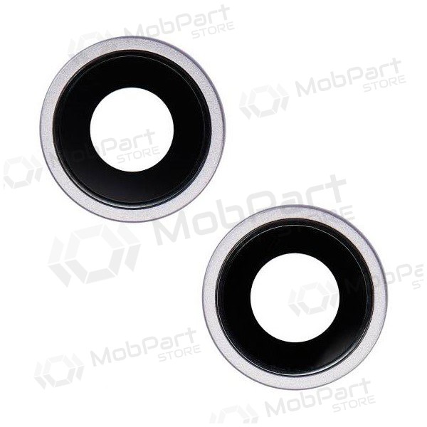 iPhone 14 / 14 Plus Kameraglas (2Stck) (purpurinis) (mit Rahmen)