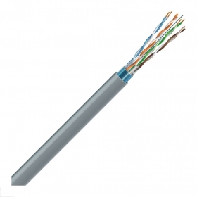 Lan-Netzwerkkabel ECG FTP 6 (innenbereich, geschirmt, PVC, 305m, Eca, 24 AWG/0.54mm)