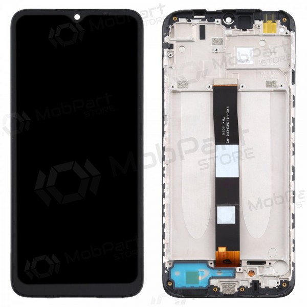 Xiaomi Redmi 9A / 9C / 9AT Display (Schwarz) (mit Rahmen) (original)