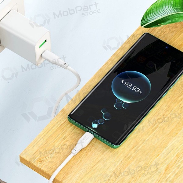 USB-C-Kabel Hoco X93 USB-C auf USB-C 1 m 100 W weiß