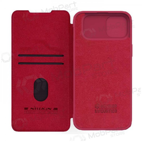 Apple iPhone 14 hülle -Nillkin Leather- (rot)