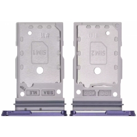 Samsung Galaxy S24, S24+ SIM-Kartenhalter (violett) (original)