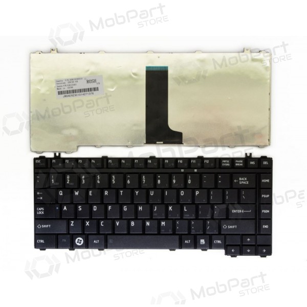 TOSHIBA Satellite: A200, A205, A210, A300, A305, A350, L300, L300D, L305, M200, M205 Tastatur TOSHIBA Satellite: A200, A205, A210, A300, A305, A350, L300, L300D, L305, M200, M205 Tastatur