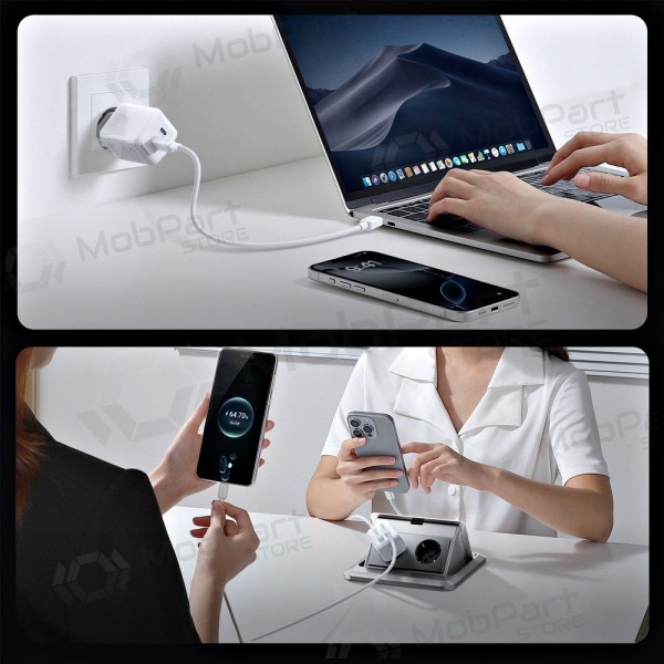 Ladegerät Joyroom JR-TCL05 45W 2xUSB-C Weiß