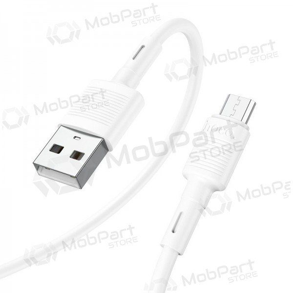 Micro-USB-Kabel Hoco X83 USB-A auf Micro-USB 1 m weiß