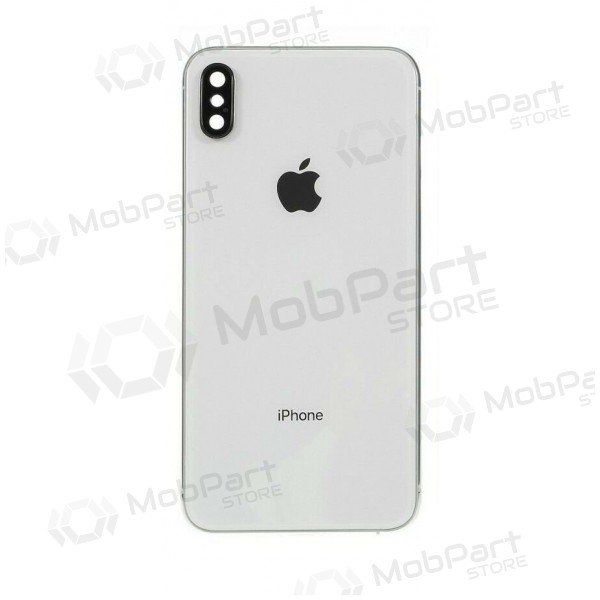 Apple iPhone XS Max Rückseite Akkudeckel (Weiß) (gebraucht grade C, original)