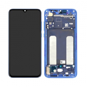 Xiaomi Mi 9 Lite Display (Blau) (mit Rahmen) (original)