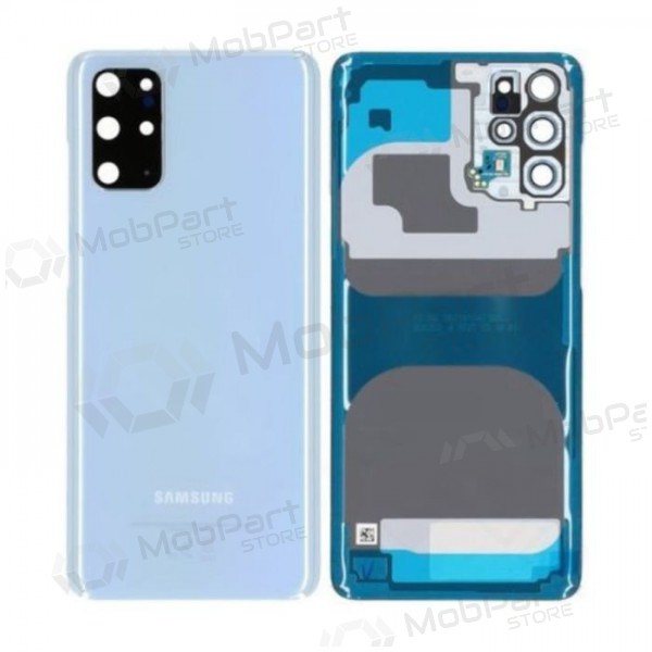 Samsung G985 / G986 Galaxy S20 Plus Rückseite Akkudeckel (Cloud Blue) (gebraucht grade B, original)