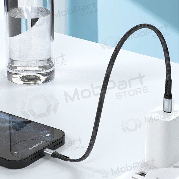 Lightning-Kabel Dudao L10P USB-C auf Lightning 0.23 m 20 W schwarz
