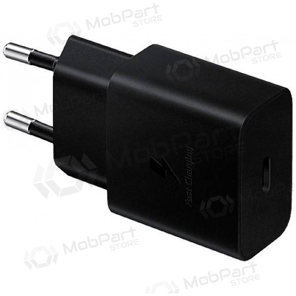 Ladegerät original Samsung EP-T1510XBEGEU 15W + Kabel Type-C 1m im Paket Schwarz