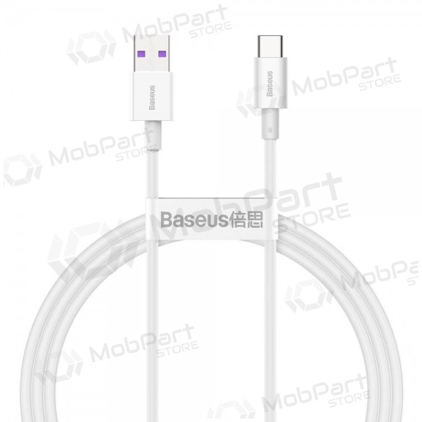 USB Kabel Baseus Superior iš USB į Type-C 66W 2.0m Weiß CATYS-A02