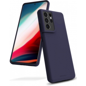 Handyhülle Mercury Silicone Case Samsung A366 A36 5G Schwarz