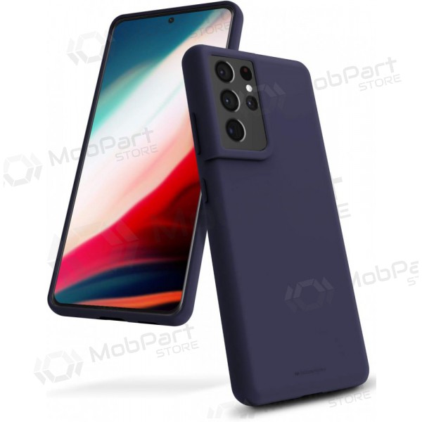 Handyhülle Mercury Silicone Case Samsung A366 A36 5G Dunkelblau