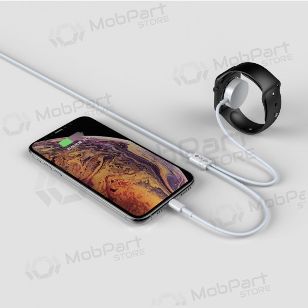 USB Kabel Devia Smart 2in1 Lightning+Apple Watch wireless Ladegerät