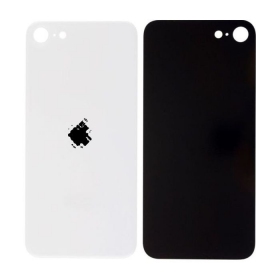 Apple iPhone SE 2020 / SE 2022 Rückseite Akkudeckel (Weiß) (bigger hole for camera)