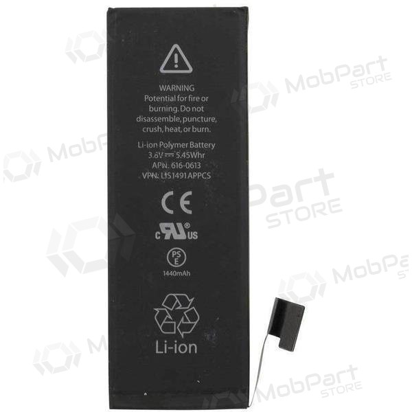 Apple iPhone 5 Batterie, akumuliatorius (1440mAh) Apple iPhone 5 Batterie, akumuliatorius (1440mAh)