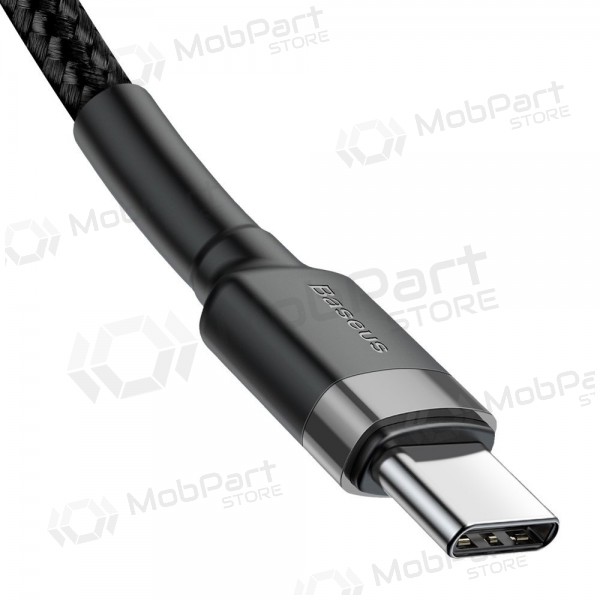 USB Kabel Baseus Cafule PD60W Type-C 2.0m Grau-Schwarz CATKLF-HG1