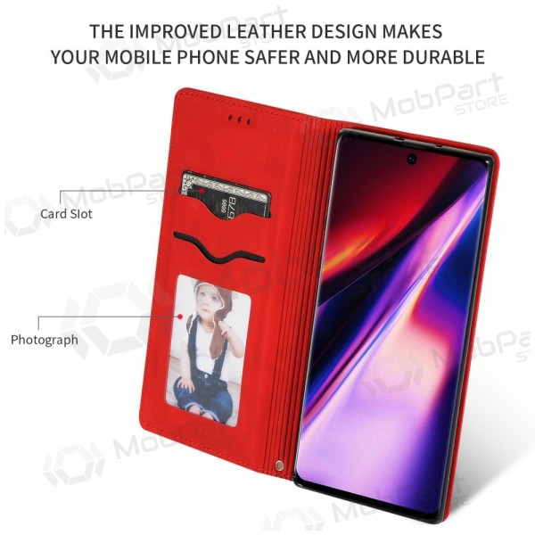 Xiaomi Redmi A7 4G hülle - Business Style rot