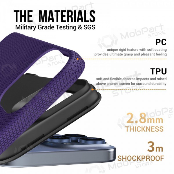 Apple iPhone 12 Pro Max Handyhülle „Perfectionists“ (Violett)