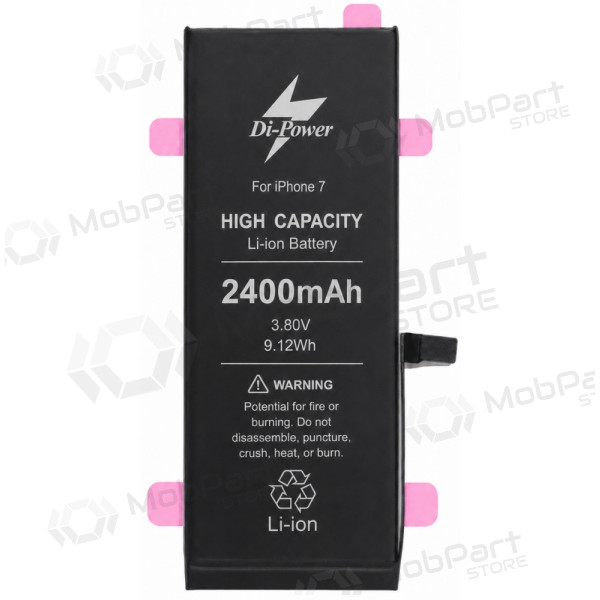 Apple iPhone 7 Akku, Di-Power 2400 mAh (erhöhte Kapazität)