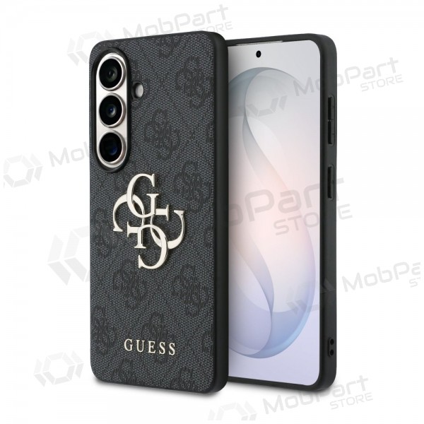 Samsung Galaxy S26 Hülle - Guess PU 4G Metal Logo (grau)