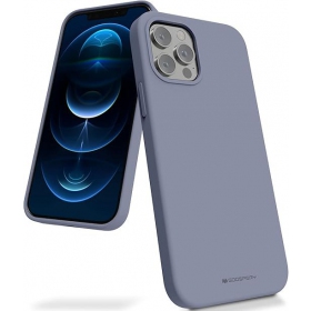 Handyhülle Mercury Silicone Case Apple iPhone 16e Schwarz