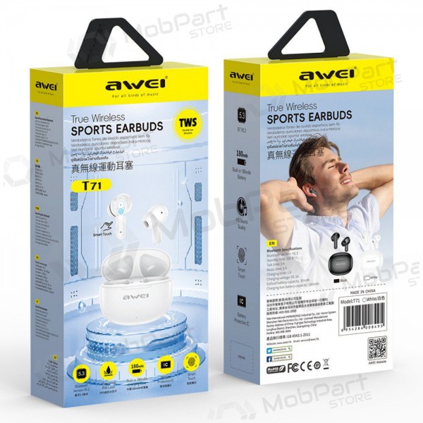 Kabelloss ausinės Awei T71