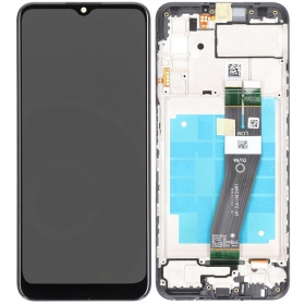 Samsung Galaxy A03s Display (Schwarz) (mit Rahmen) (Premium)