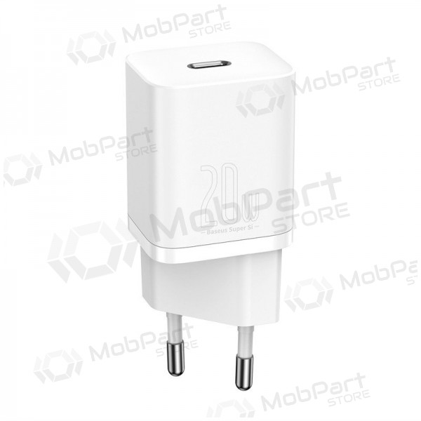 Ladegerät buitinis Baseus Super Si 20W Weiß CCSUP-B02