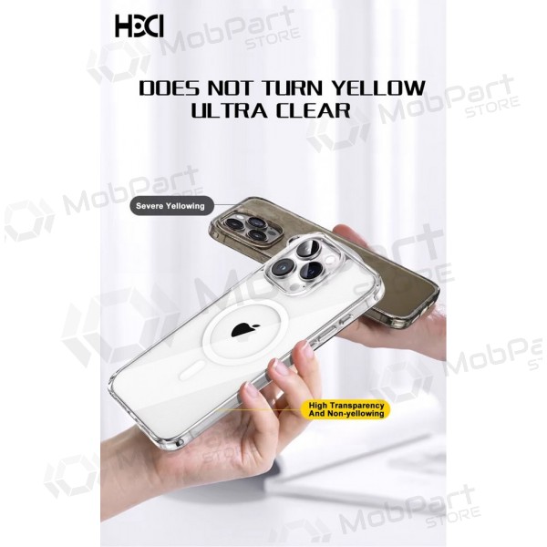 Apple iPhone 16 hülle - HDD Clear MagSafe Case (transparent)