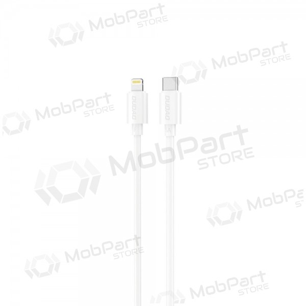 Lightning-Kabel Dudao L4X USB-C auf Lightning 2 m 30 W weiß