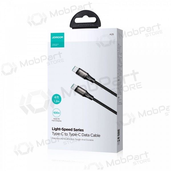 USB Kabel Joyroom SA25-CC5 USB-C to USB-C 100W 1.2m Schwarz