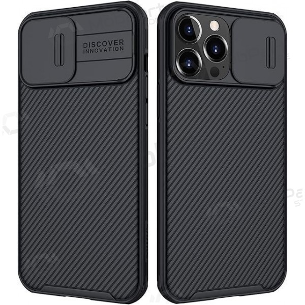 Apple iPhone 15 Plus Handyhülle „Nillkin CamShield Pro“ (Schwarz)