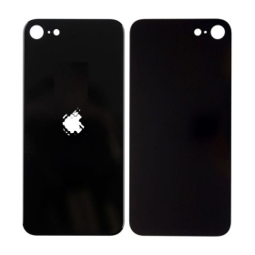 Apple iPhone SE 2020 / SE 2022 Rückseite Akkudeckel (Schwarz) (bigger hole for camera)
