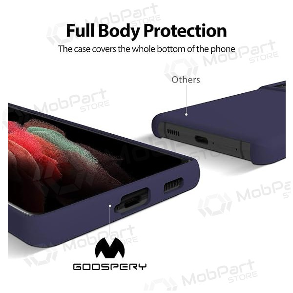 Handyhülle Mercury Silicone Case Samsung A266 A26 5G Dunkelblau